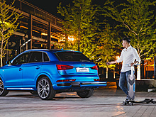 В Audi Q3 встроили электрический лонгборд