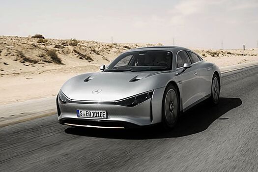 Экспериментальный электрический Mercedes-Benz показал рекордный расход энергии