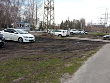 В Пензе отказались от идеи защитить ограждением газон у больницы № 6