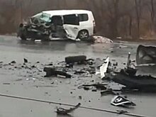 Хабаровчанин погиб после столкновения с кроссовером в Хабаровске