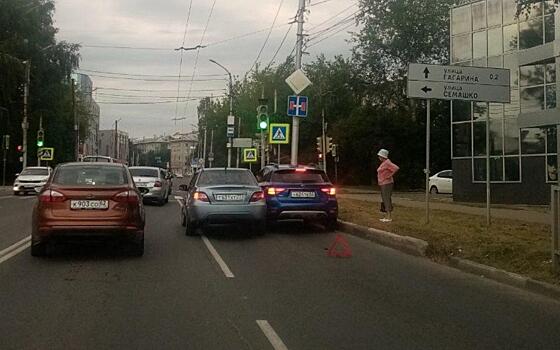 В Горроще столкнулись две легковушки