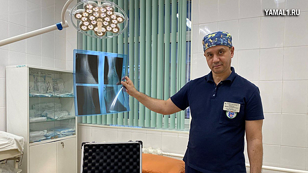 В больнице Тарко-Сале оперативнее будут лечить переломы благодаря местному бизнесмену