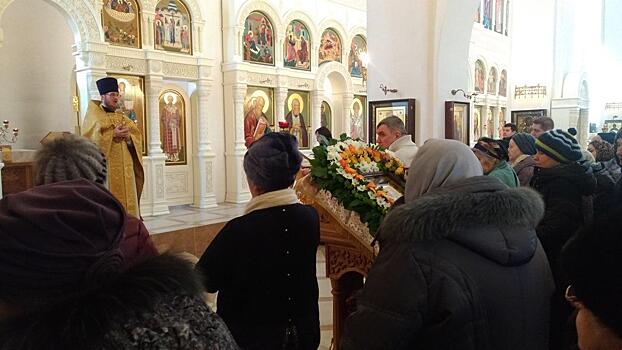 В храме князя Андрея Боголюбского на Волжском отметили престольный праздник