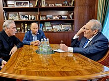 Руслан Аушев поблагодарил Минтимера Шаймиева за укрепление сотрудничества между Ингушетией и Татарстаном