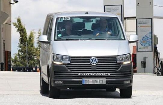 Шпионы заметили новый Volkswagen Transporter T7 во время прохождения испытаний