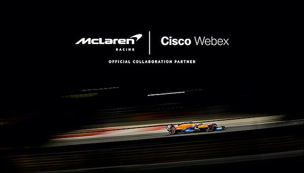 Cisco Webex – официальный партнёр McLaren Racing