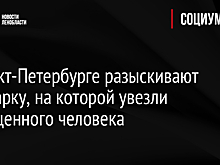 В Санкт-Петербурге разыскивают иномарку, на которой увезли похищенного человека