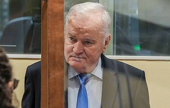 Гаага подтвердила пожизненный срок генералу Младичу