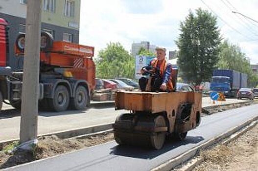 Улицу Аносова ремонтируют в Барнауле