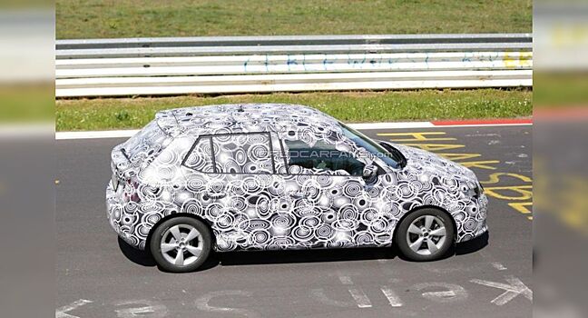 Новое поколение Skoda Fabia частично рассекретили