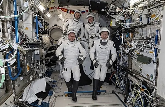 «Роскосмос» оценил работу Crew-11 на МКС