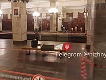 Станцию «Московская» в Нижнем Новгороде оцепили из-за забытого рюкзака