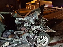 В Башкортостане KIA Spectra столкнулась с грузовиком, есть погибшие