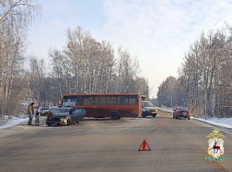 Ребенок пострадал в ДТП с автобусом под Нижним Новгородом
