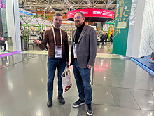 Представители Министерства информации Курской области работают на выставке «Россия»