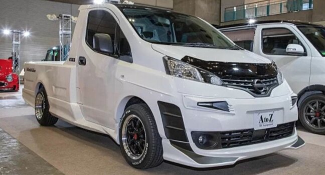 Nissan NV200 в виде пикапа с гоночным обвесом — не такая уж и плохая идея