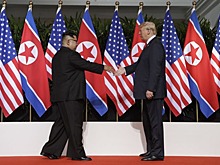 Трамп и Ким Чен Ын встретились в Сингапуре