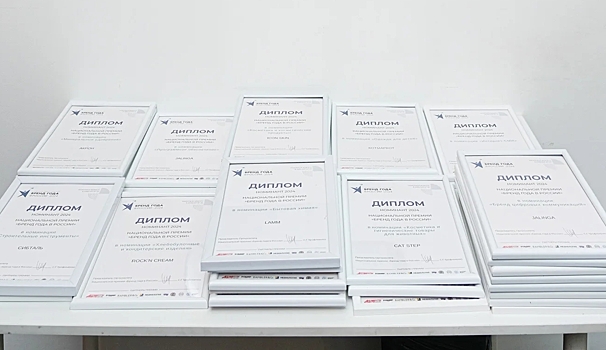 Названы номинанты отборочного этапа премии «Бренд года в России»