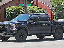 Прототип пикапа Ford F-150 Raptor R был замечен во время дорожных испытаний