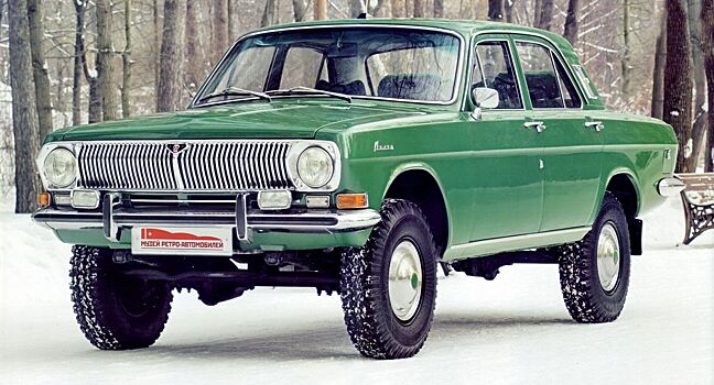 Очень редкая «Волга»: полноприводный ГАЗ 24-95, который был у Брежнева