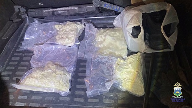 Полицейские Тюменской области пресекли транзит через регион наркокурьером свыше 2 кг мефедрона