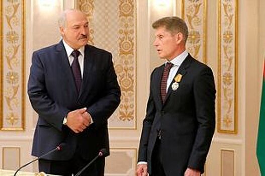Александр Лукашенко наградил Олега Кожемяко орденом Почёта