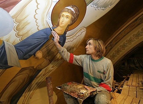 В храме преподобного Андрея Рублева начался курс «Портреты русских святых»