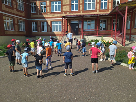 В Оренбургской области полицейские провели «Зарядку со стражем порядка»