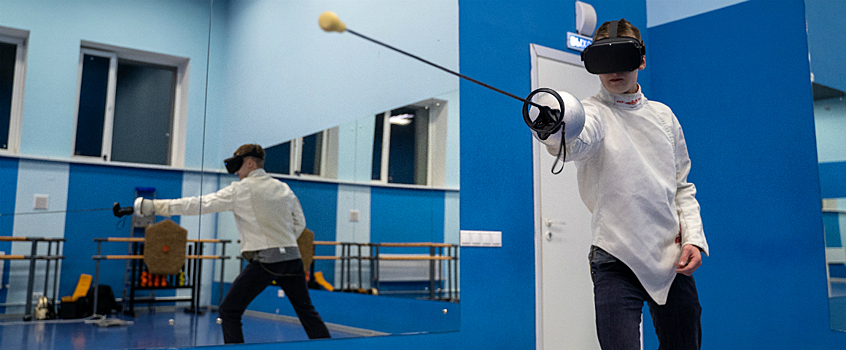 Спортсмены из Удмуртии могут заниматься фехтованием в виртуальной реальности