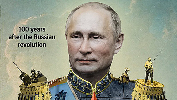 Путин в образе царя появился на обложке