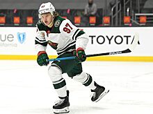 Капризов вышел на чистое первое место среди российских снайперов сезона НХЛ