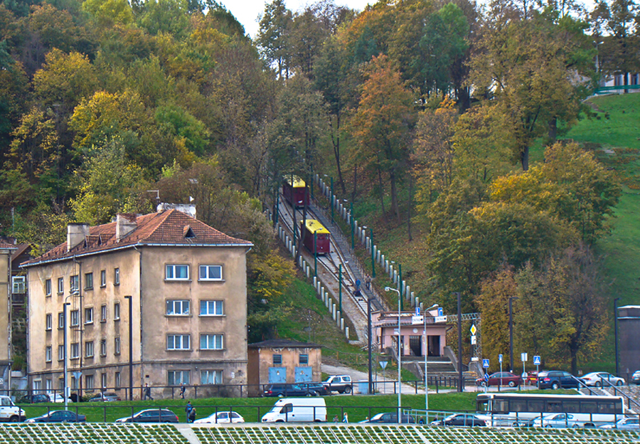 Фуникулер Алексотаса, Каунас, Литва, Европа