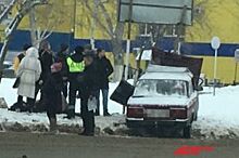 В столкновении ПАЗа и ВАЗа в Оренбурге пострадал водитель легковой машины