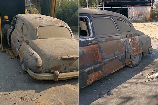 Видео: в Китае мастер восстановил заброшенный советский лимузин