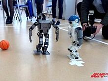В Казани готовят роботов к чемпионатам по футболу