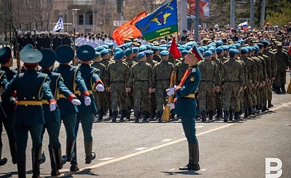 Первая отдельная "парадная коробка" пограничных войск может появиться на следующем параде Победы в Казани