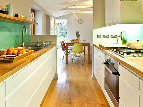 Как спланировать узкую кухню: идеи, планировки, советы дизайнеров