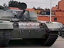 Необычный танк из КНР с 6-ствольной пушкой станет убийцей дронов-камикадзе