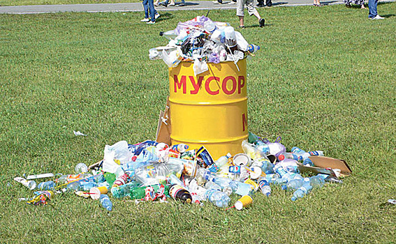 Стекло и пластик больше нельзя выбрасывать в общий мусорный контейнер