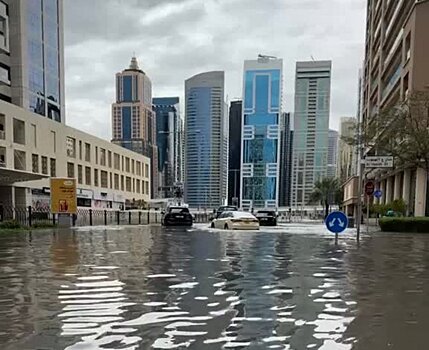 Сильные дожди в Дубае затопили метро