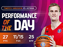 Тимофей Якушин обновил личный рекорд по очкам в Лиге ВТБ в матче против «Астаны»