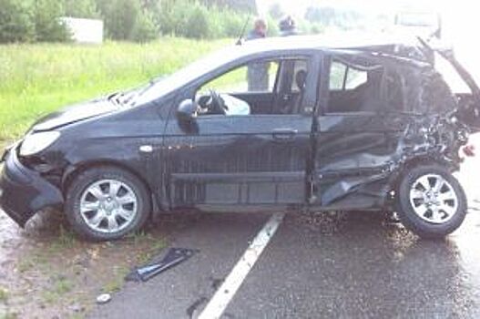 На улице Новосибирска в автоаварии столкнулись 5 машин