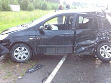 На улице Новосибирска в автоаварии столкнулись 5 машин