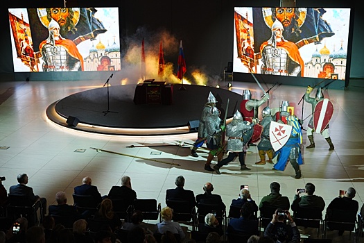 Александр Невский стал первым героем, внесенным в Книгу Памяти и Славы "ВЕЧНО ЖИВЫЕ"