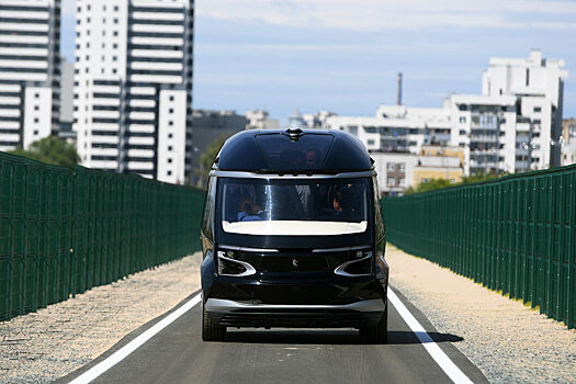 КамАЗ начнет серийный выпуск беспилотного электробуса в 2022 году