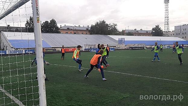 Вологодские футболисты отрабатывают командное взаимодействие перед играми в Калининграде