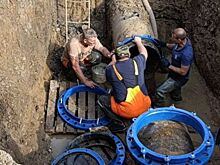 Порыв водопровода по улице Евдокимова в Ростове планируют завершить сегодня вечером
