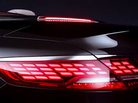 Купе и кабриолет Mercedes-Benz S-класса получат "органические" фонари