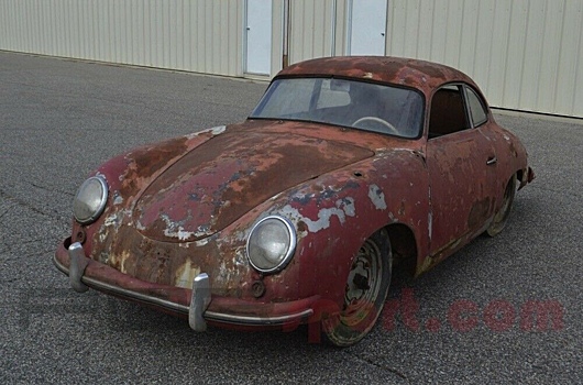 Полностью ржавый Porsche 356 оценили дороже нового «Кайена»