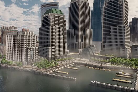 Блогер воссоздал Нью-Йорк в Minecraft в натуральную величину